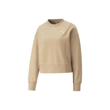 PUMA HER HER Crew TR Sweatshirt Women's Khaki