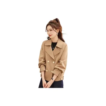 TERRE BLEUE Jackets Coats Women's Light Coffee