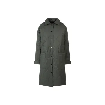 A.P.C Sarah Quilted Buttoned Coat
