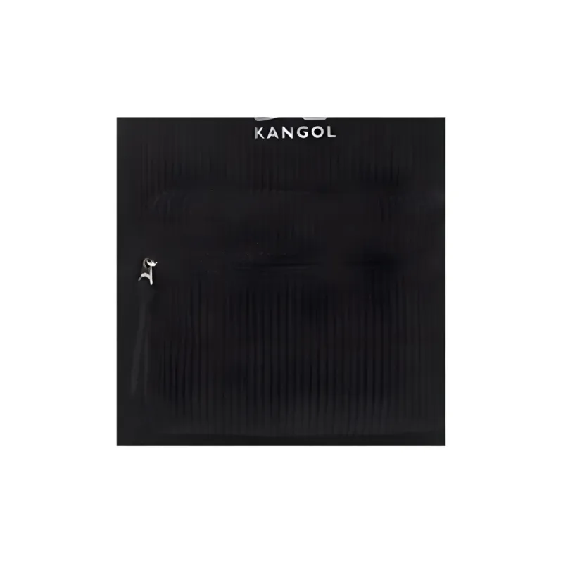 KANGOL Cotton Backpack Regular Unisex Black-4