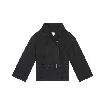 ISABEL MARANT ETOILE High Neck Belted Jacket