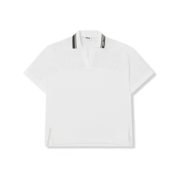 FILA Polo Shirts Women's Standard White