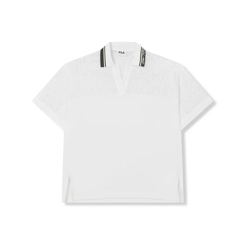 FILA Polo Shirts Women's Standard White-0