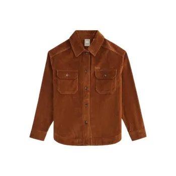 KITH Women's Rowan Cord Shirt Jacket 'Tectonic'