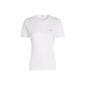 Tommy Hilfiger Flag-embroidered Cotton T-shirt