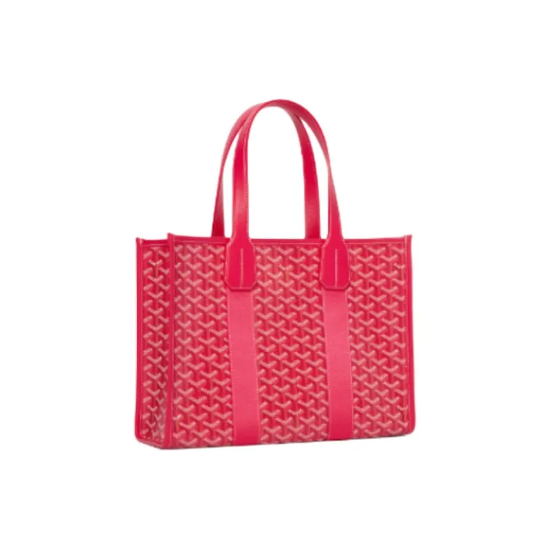 GOYARD Villette Canvas Tote Bag, Shopping Bag, Handbag Small Size Women's Rose Pink-1