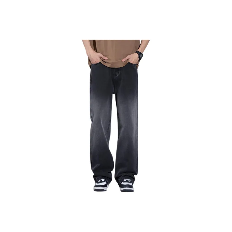 FASTFISH Jeans Unisex Black-0