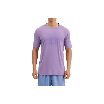 DECATHLON DOMYOS T Shirt Men's Dark Eggplant Purple