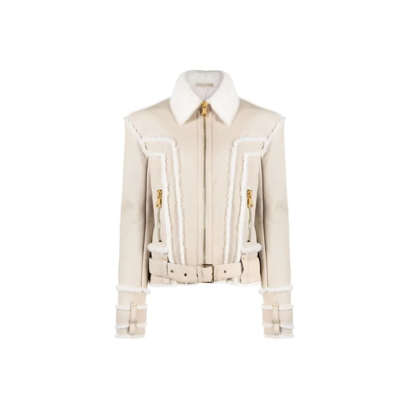 BALMAIN Jackets Women's Khaki-0