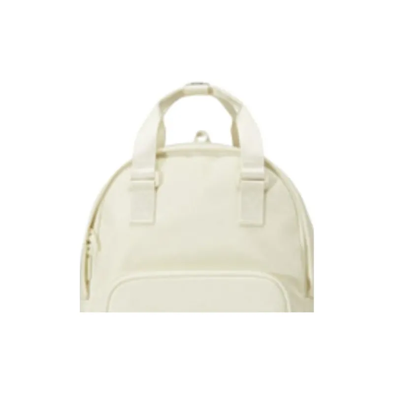 Skechers Fabric Backpack Unisex Cream Beige White-3