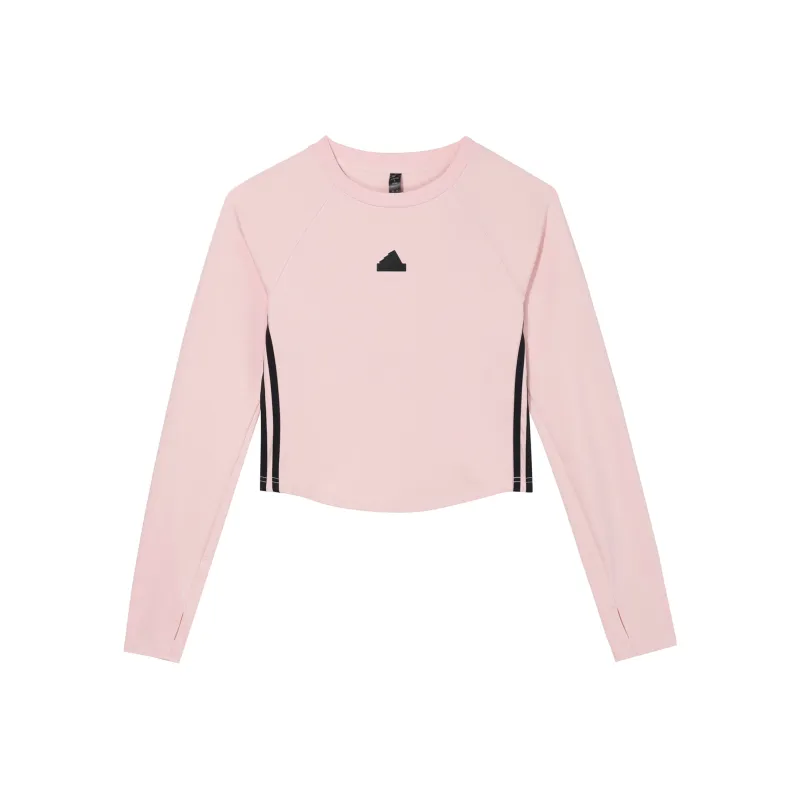 Adidas DanceAEROREADY FW24 T Shirt Women's Pink-0