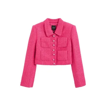 Bebe FW23 Jackets & Coats Women's Rose Red