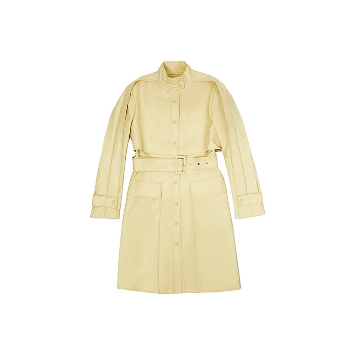D. MARTINA QUEEN Jackets Women's Neon Yellow-0