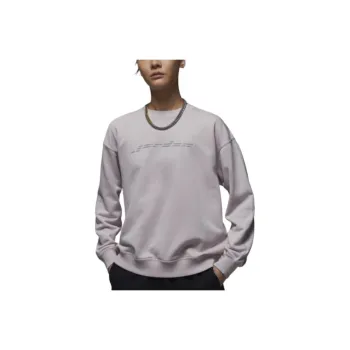 Jordan Brooklyn Fleece Sweatshirt Women's White Gold Purple