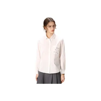 FENHONGMALI Shirt Women's White