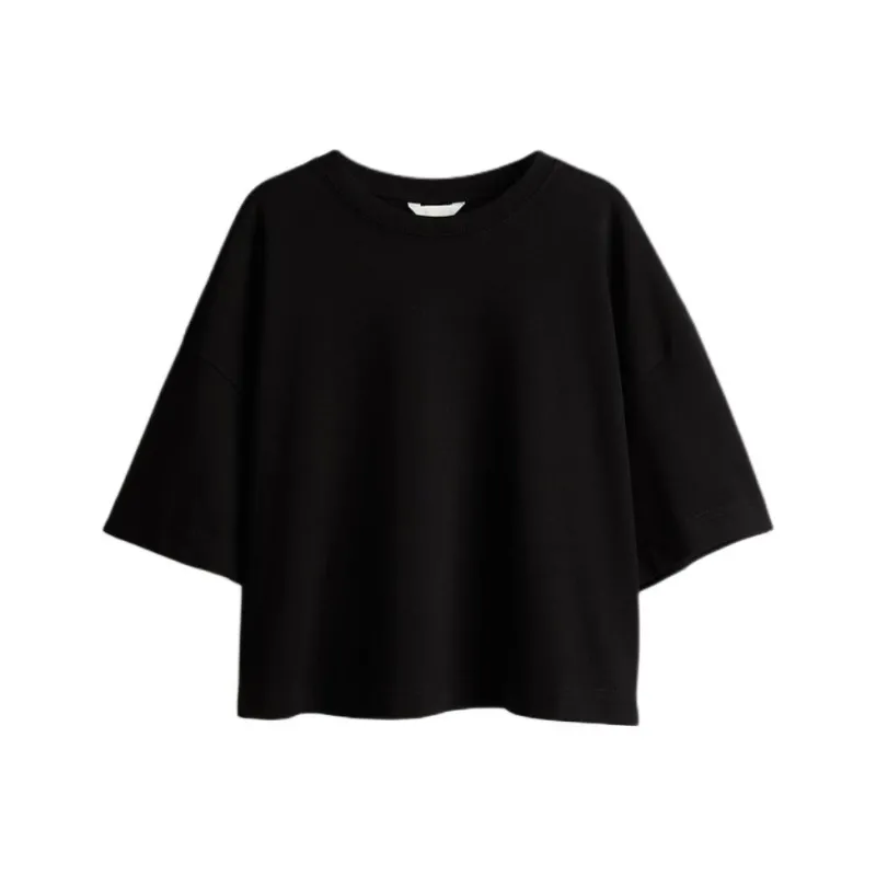H&M T Shirts Women's Black-0