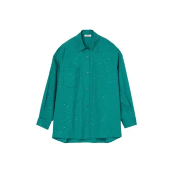 Sandro Shirts Women's 810/Jadeite Green