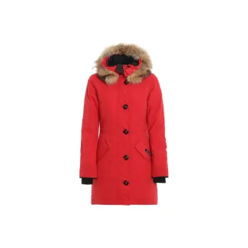 Canada Goose Down Jacket Women's Red