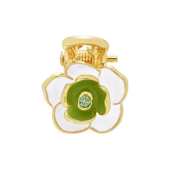 ROYALSASA Alloy Imitation Crystal Hair Clips Women's