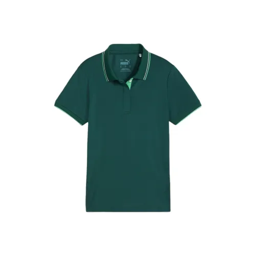 PUMA Polo Shirt Women's Dark Green
