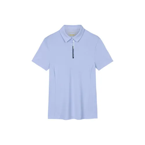 Anta Variety Training Collection Polo Shirt Women's Light Fragrant Purple