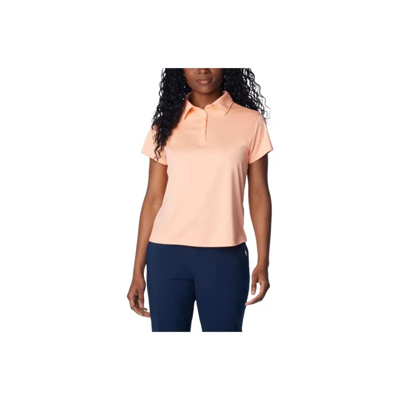 Columbia Polo Shirt Women's Pink-0