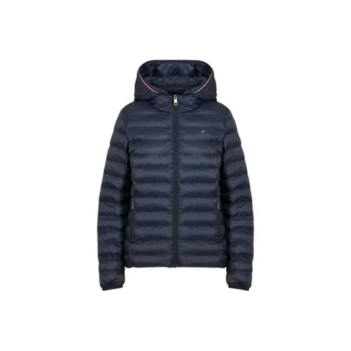 tommy blu Hilfiger blus Coats Women's Dark Blue