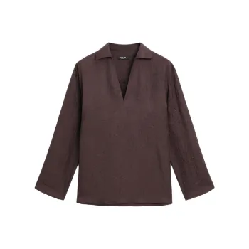 Massimo Dutti Shirt Women's Dark Red