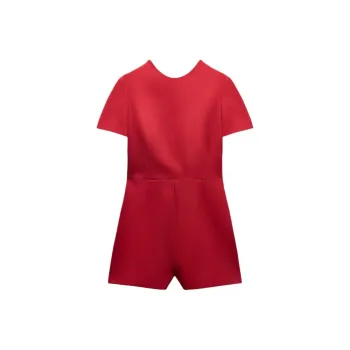 ZARA Bodysuits Women's Deep Red