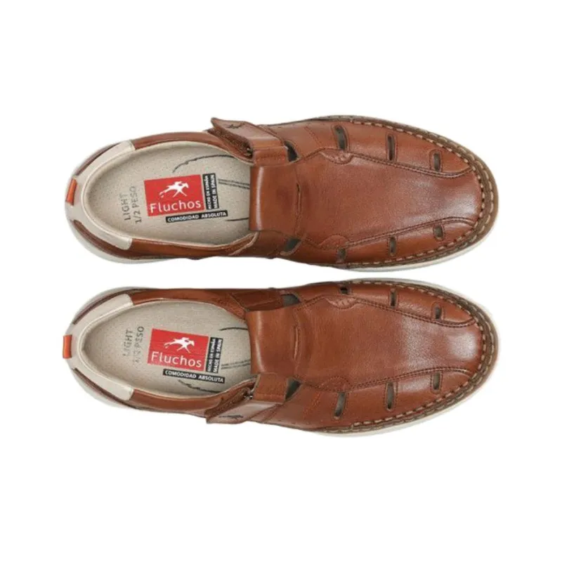 Fluchos River Trekking Shoes Men's Brown-3