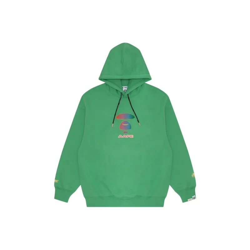 Aape Logo embroidered Drawstring Hoodie-2