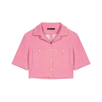 Maje Jackets Coats Women's Pink