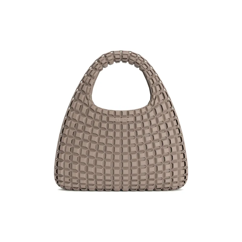 SCRY PU Handbag Medium Size Unisex Sand-0