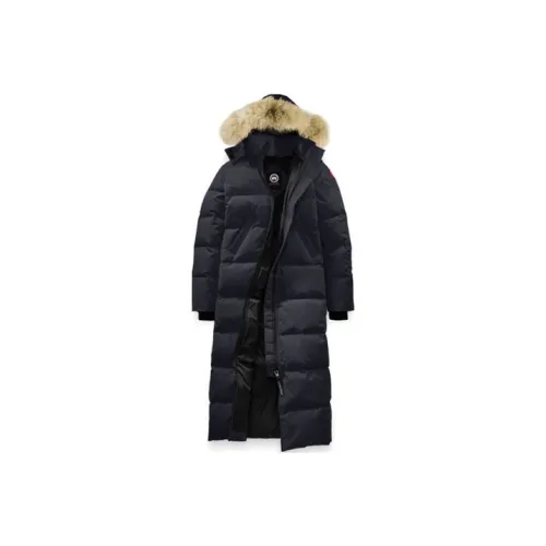Canada Goose Down Jacket Winter Women's Dark Blue