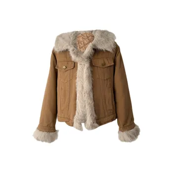CPAURA Jackets Coats Women's Brown