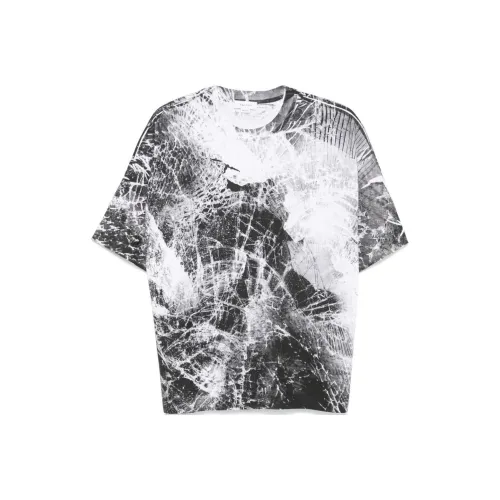 Alexander McQueen Smashed Screen-print T-shirt