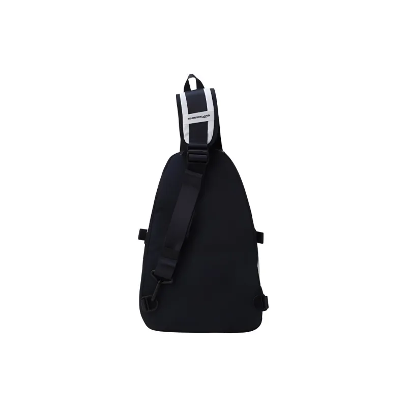 DESCENTE Nylon Sling Bag Unisex White-4
