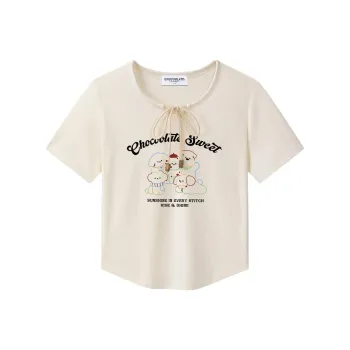  CHOCOOLATE T Shirt Women's IVX/Apricot