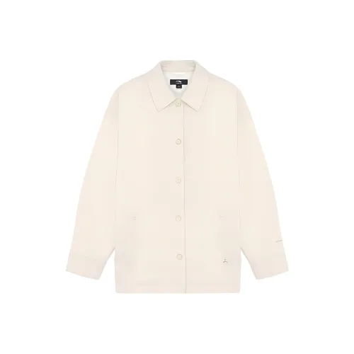 LI-NING 1990 Classic Collection Jackets Coats Women's Ivory
