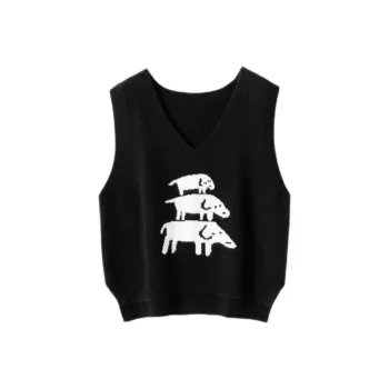 ABBY GODDESS Knitwear Women's Black