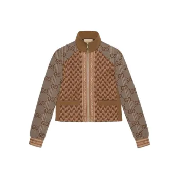 GUCCI Jacquard Jersey 'Coffee'