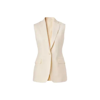 Burberry SS22 Jackets Coats Women's Cheese Milk Beige