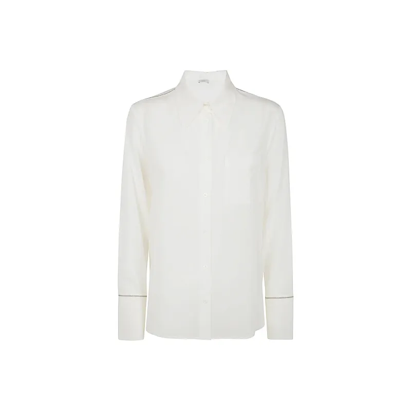 PESERICO Bead embellished Shirt-0