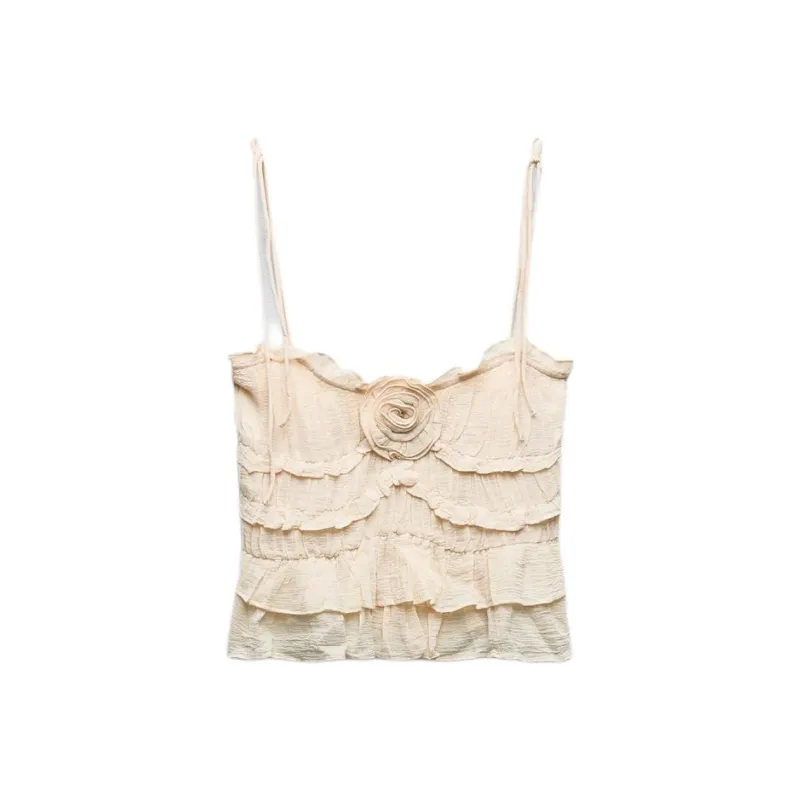 ZARA Camisole Women's Blue Vanilla-0