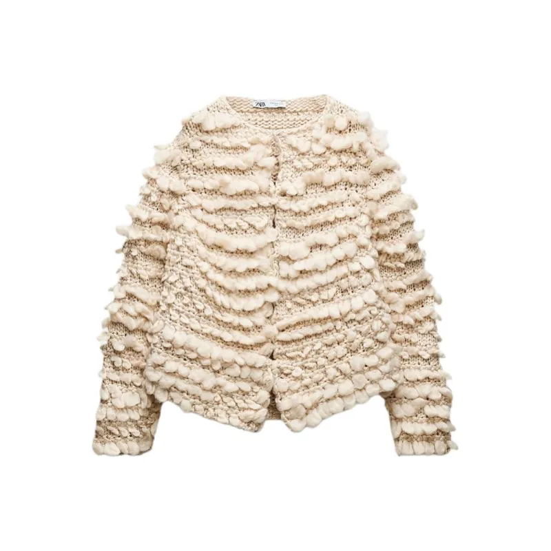 ZARA Jackets Coats Women's Beige-0