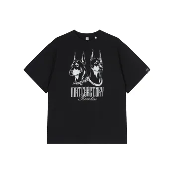 MATCHA STORY College Series T Shirt Unisex Black