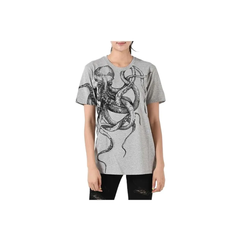 Alexander McQueen T Shirt Women's Gray-0