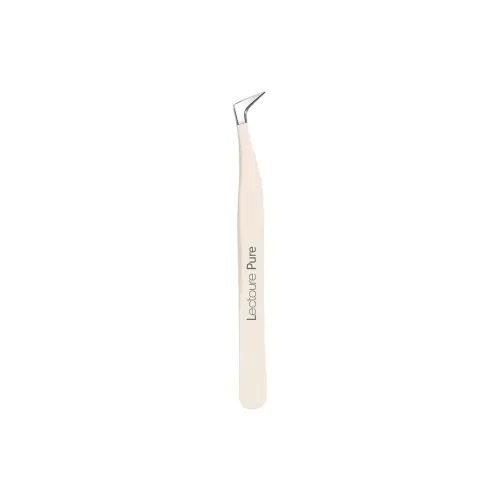 LEOUEANR 7 Shaped Hair Clip Eyelash Tweezers Portable