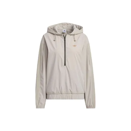 Adidas Originals Clover Series Outfit Jackets Women's Gray