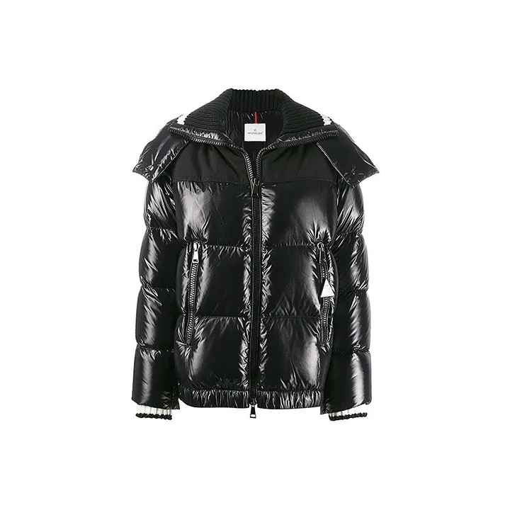 Moncler Down Jackets Women's Black-0
